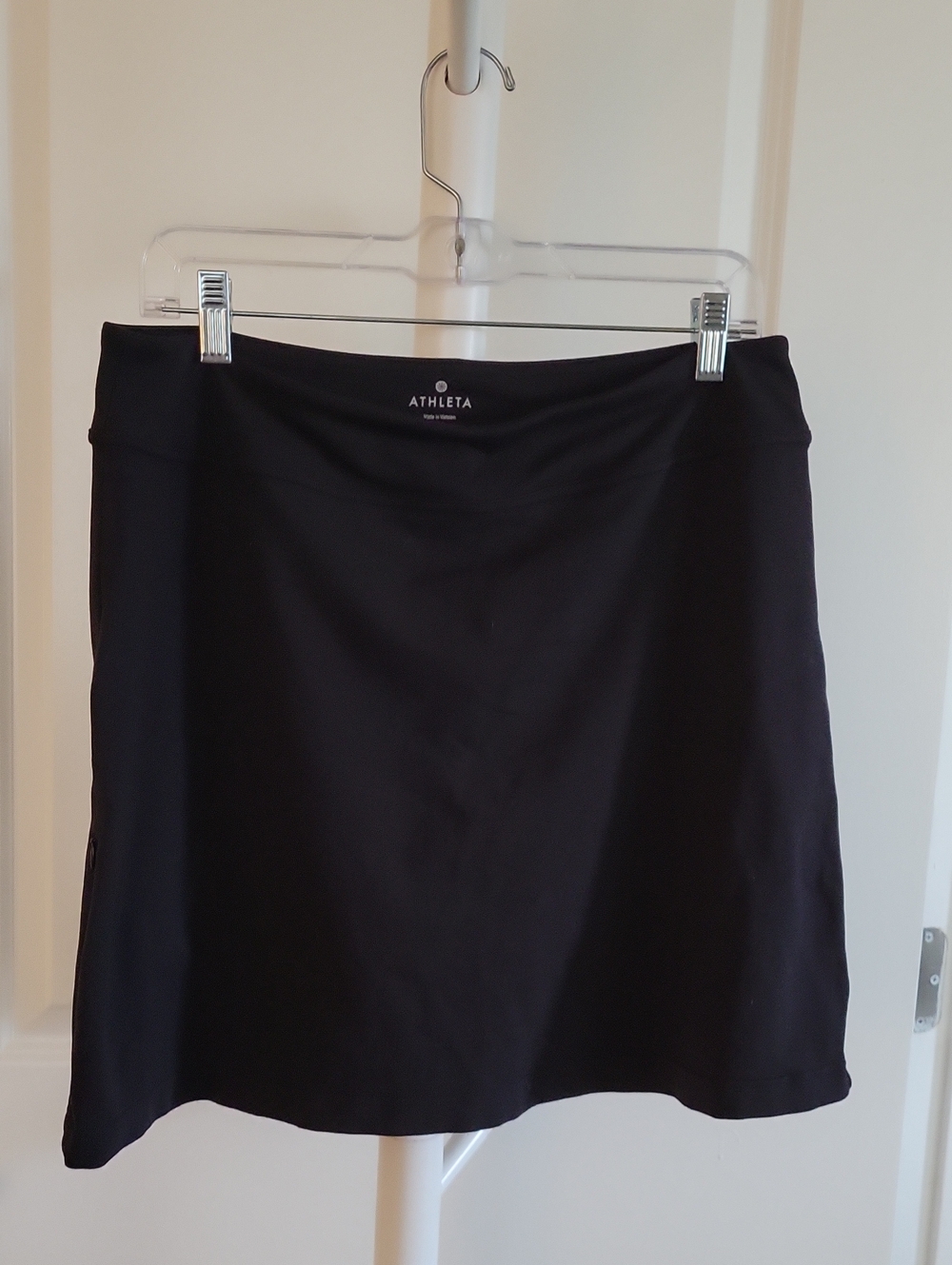 Athleta Black A-Line Active Skort